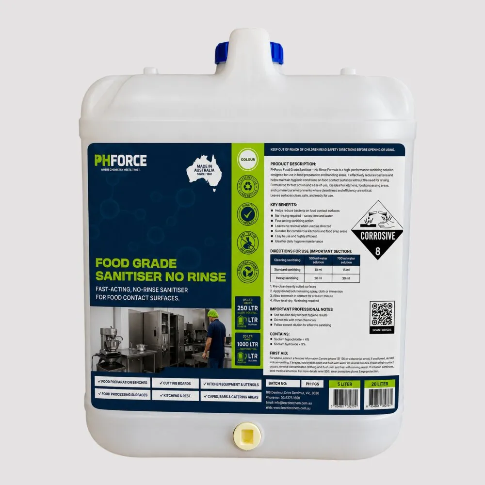 [SANITISE FOOD AREA 20 LT] GREEN SANITISE FOOD 20LT