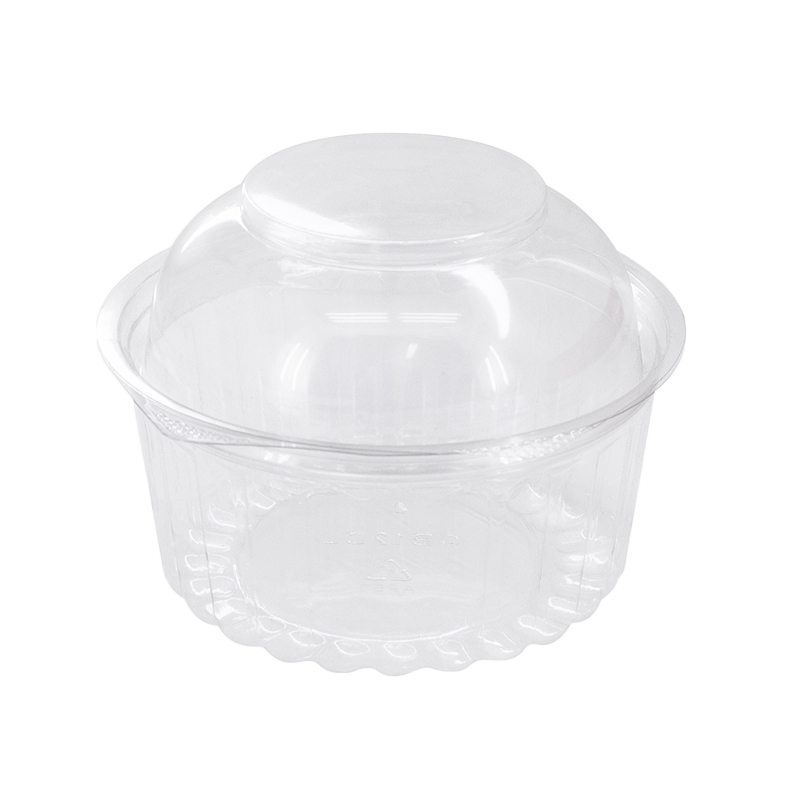 [SB12DLBP] 12OZ CLEAR SHOBOWL WITH DOME HINGED LID