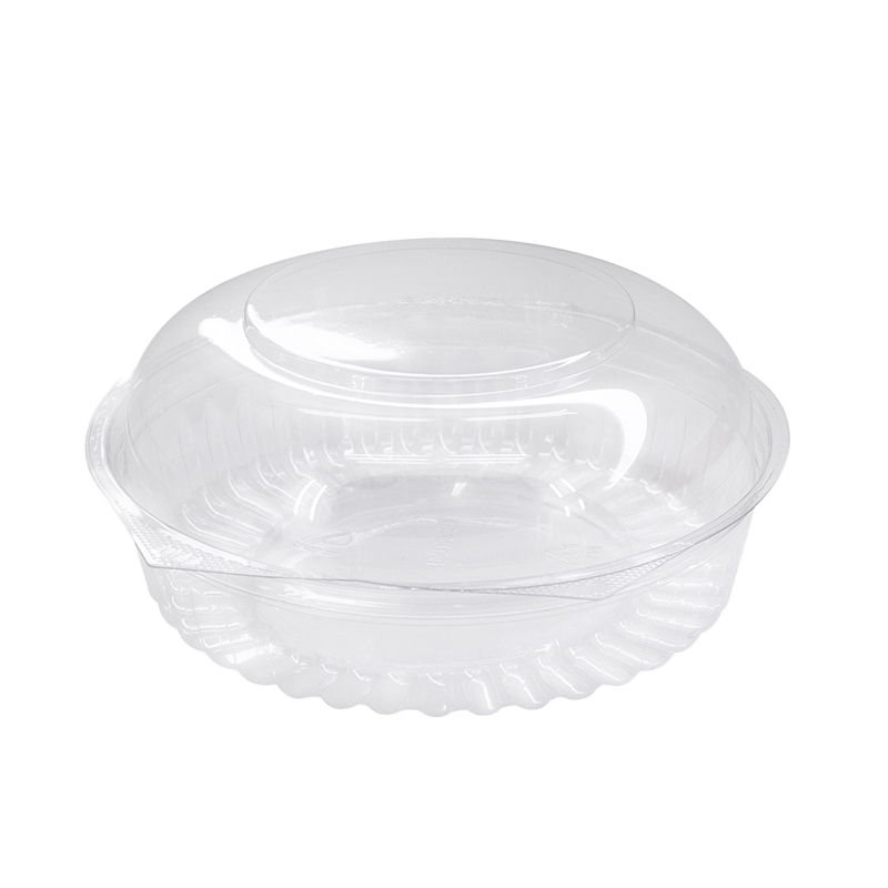 20OZ CLEAR SHOBOWL WITH DOME HINGED LID