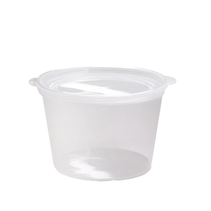 [SC070] 70ml PP Sauce Cup with Hinged Lid