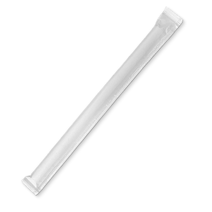 [STRP-88-BT-ID] Bubble Tea Straw Ind.Wrap (W)