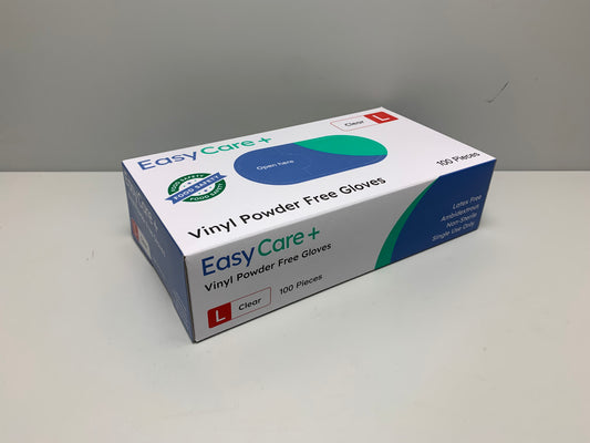 [VG-11PFL] Easycare Vinyl Gloves PF Large
