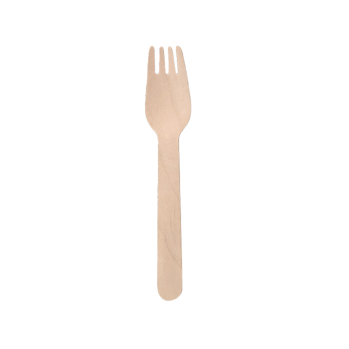 WOODEN FSC 100% CUTLERY UNCOATED - FORK 160MM