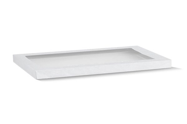 White Catering Tray Lid - Large-100/CTN