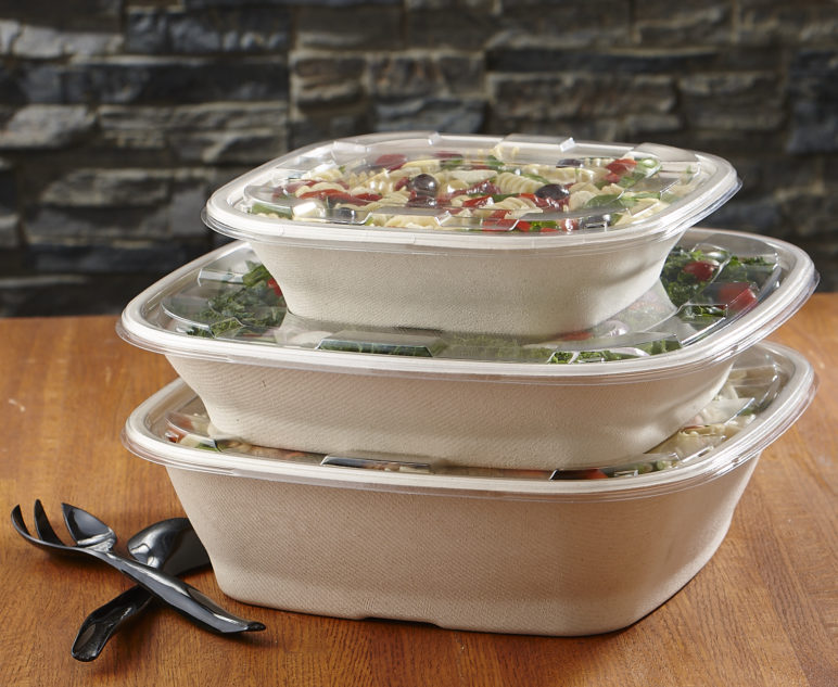 [AS-PSBLID-S] Sabert Clear Lid PET for 80/120oz Catering Bowls