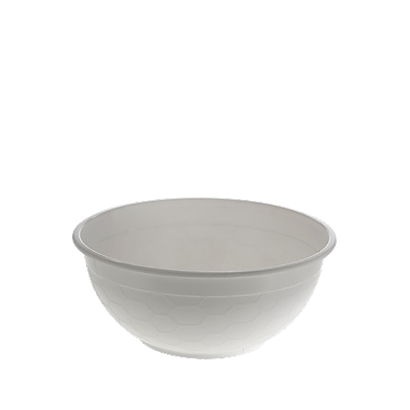 [B1050] Plastic Bowl 1050ml Base White 400s