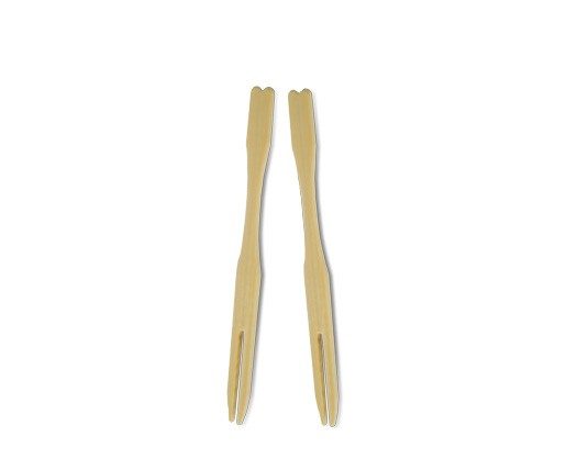 [BF90] Bamboo Cocktail Fork 90mm 10000pc/ctn