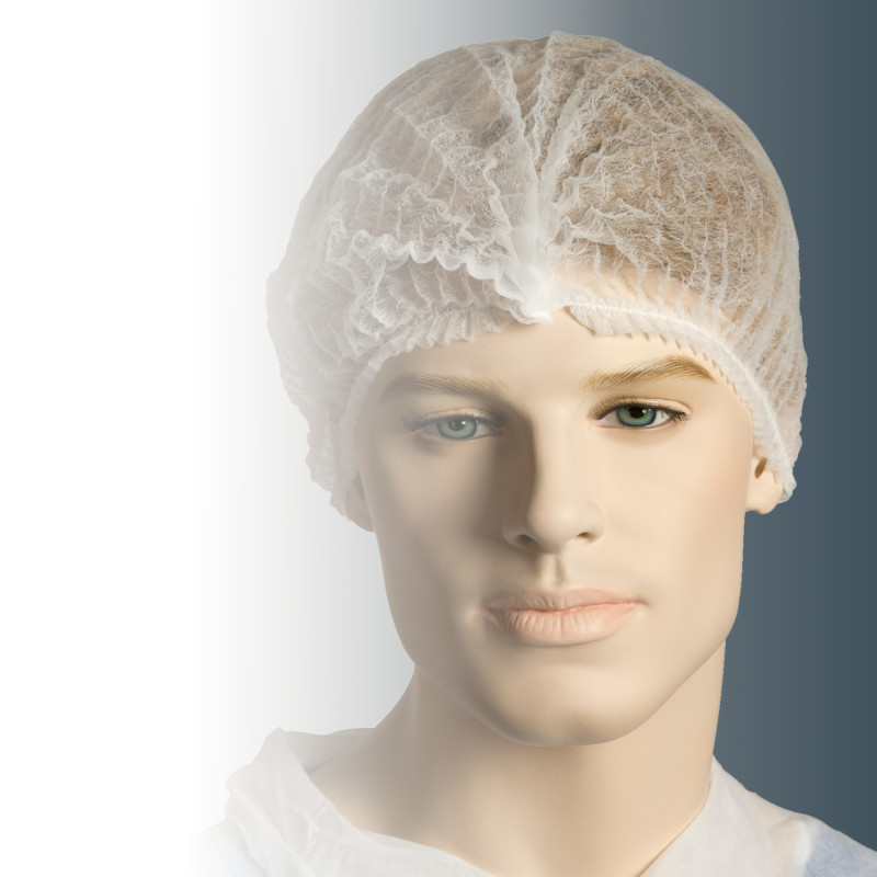 [BNR21224] Bastion - Polypropylene Crimped
Beret, 21", White - Carton/1000