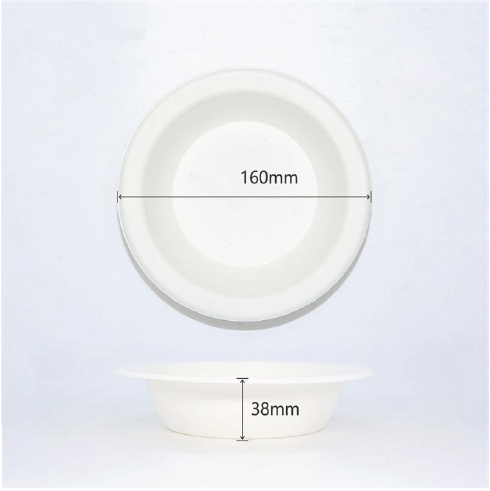 [BSC-B12W] BioBox 12oz SugarcaneBowl 1000