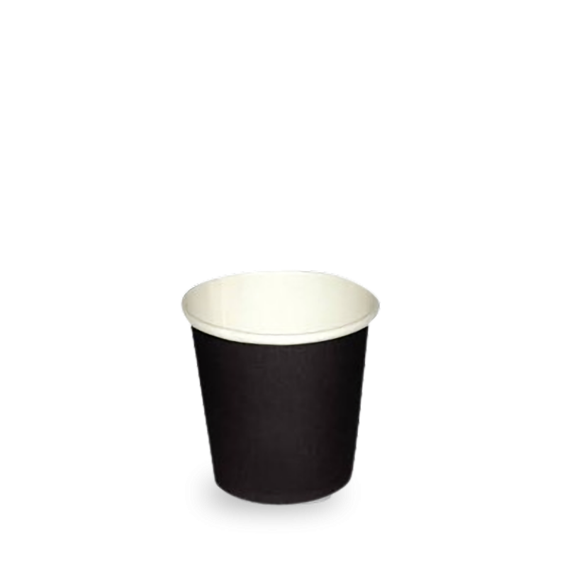 [BSW4] 4oz PE Coated Black SW Cup 1000pc/ctn