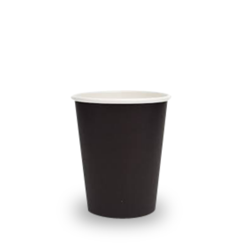 [BSW8] 8oz PE Coated SW Cup/Black 1000pc/ctn