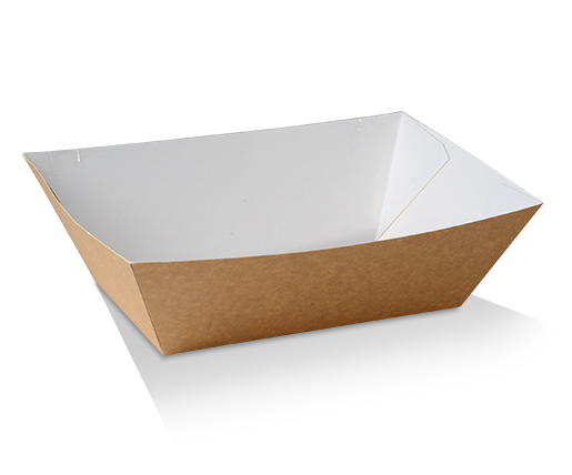 [BT5] #5 EX-Large Tray/Brown Cardboard 200/CTN