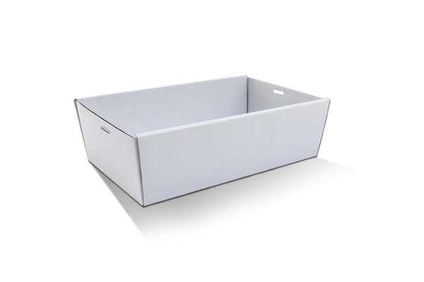 White Catering Tray Medium (FSC Mix GFA-COC-003703)
50pc/ctn
