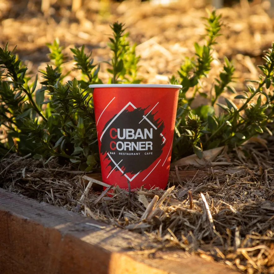 [Cuban Brand 8oz Coffee Cups] Cuban Brand 8oz Coffee Cups