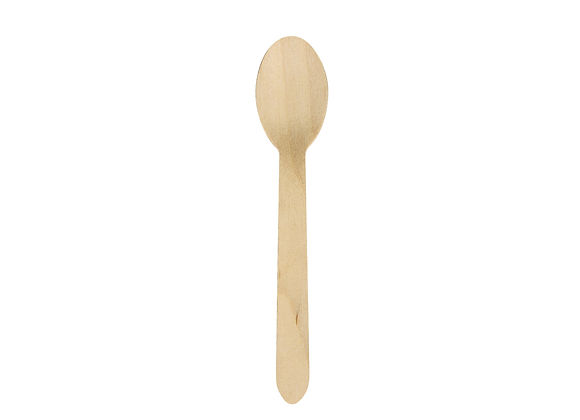 [EQ WS160] 160mm Wooden Spoon (1000)