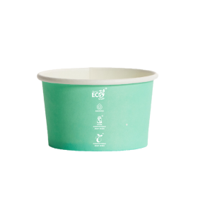 [IC05PASTELECO] 5oz Ice cream Truly Eco cup - Pastel