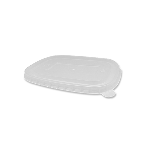 [KRCLPP] PP Lid for Rectangular Container - Fit 500-1000ml 300pc/ctn