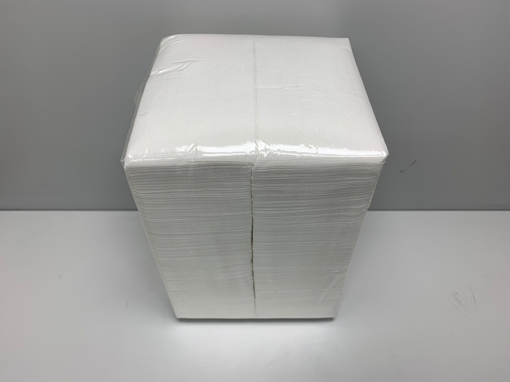 BioBox- 2 ply Luncheon Napkin
 300x300cm, White GT Fold, 2000pcs/ctn