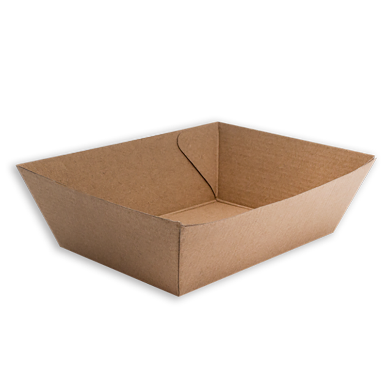PAPER BOARD TRAY 1 FSC MIX CREDIT, 131 X 91 X 50