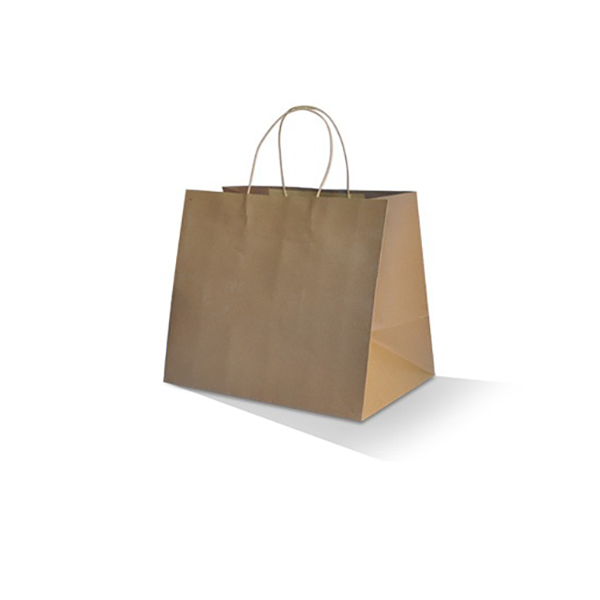[PCB-11M305] Paper twisted handle bag with barcode,
305x305x175mm, 250pcs/ctn