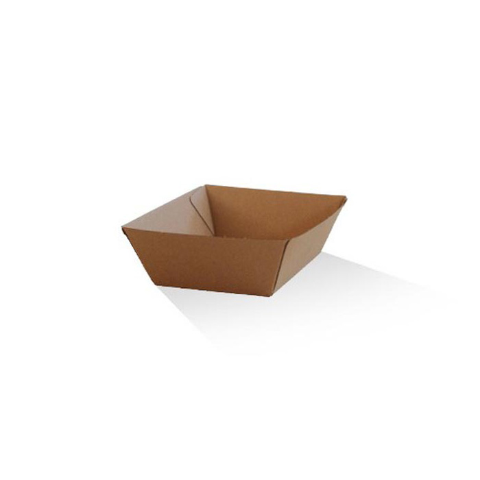 [PCT1F] Tray Small/Brown Corrugated Plain/Brown (FSC Recycled
SCS-COC-009890) 500pc/ctn