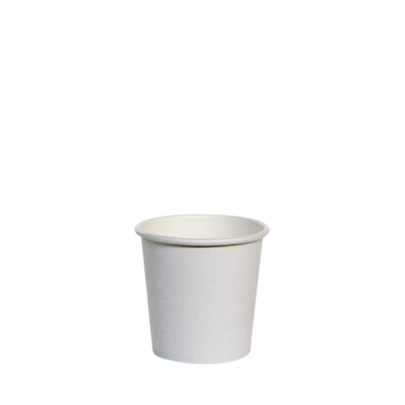 [PHC4S] 4 oz PE Coated SW Cup/Plain White 1000pc/ctn