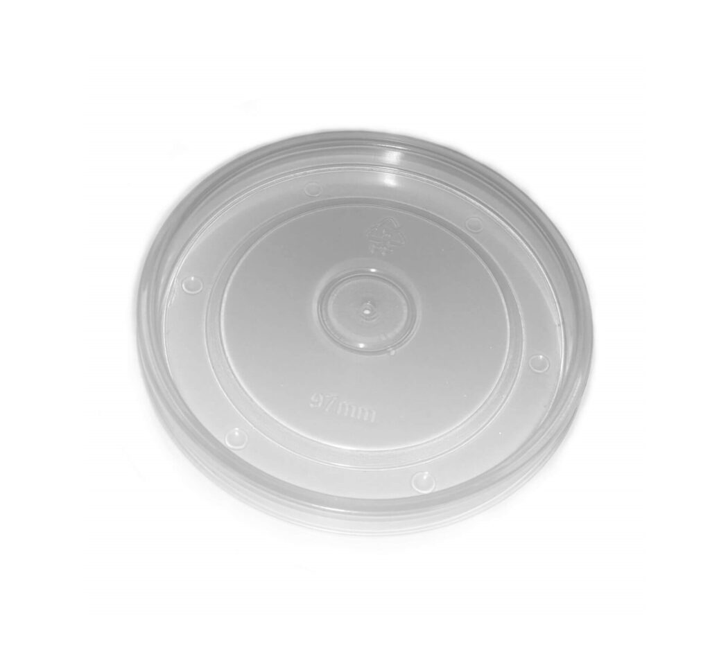 [PP98] PP Lids 98 mm-fits 8/12/16oz bowl 500pc/ctn