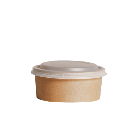 [PRLIDPP] PP flat lid round to suit
 Paperway round container