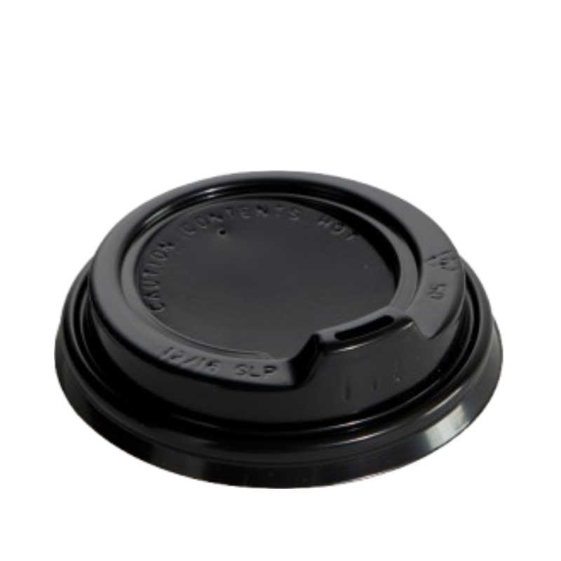 [PS1216B] Spout Lid-12/16oz PS /Black 1000PC/CTN