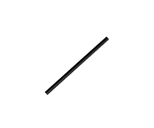 [PSCALLBLACK] Paper Straw Cocktail - All Black 2500pc/ctn