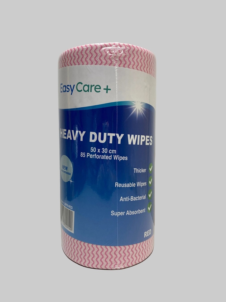 [RDHDW90] RED HEAVY DUTY WIPES 30x50cm